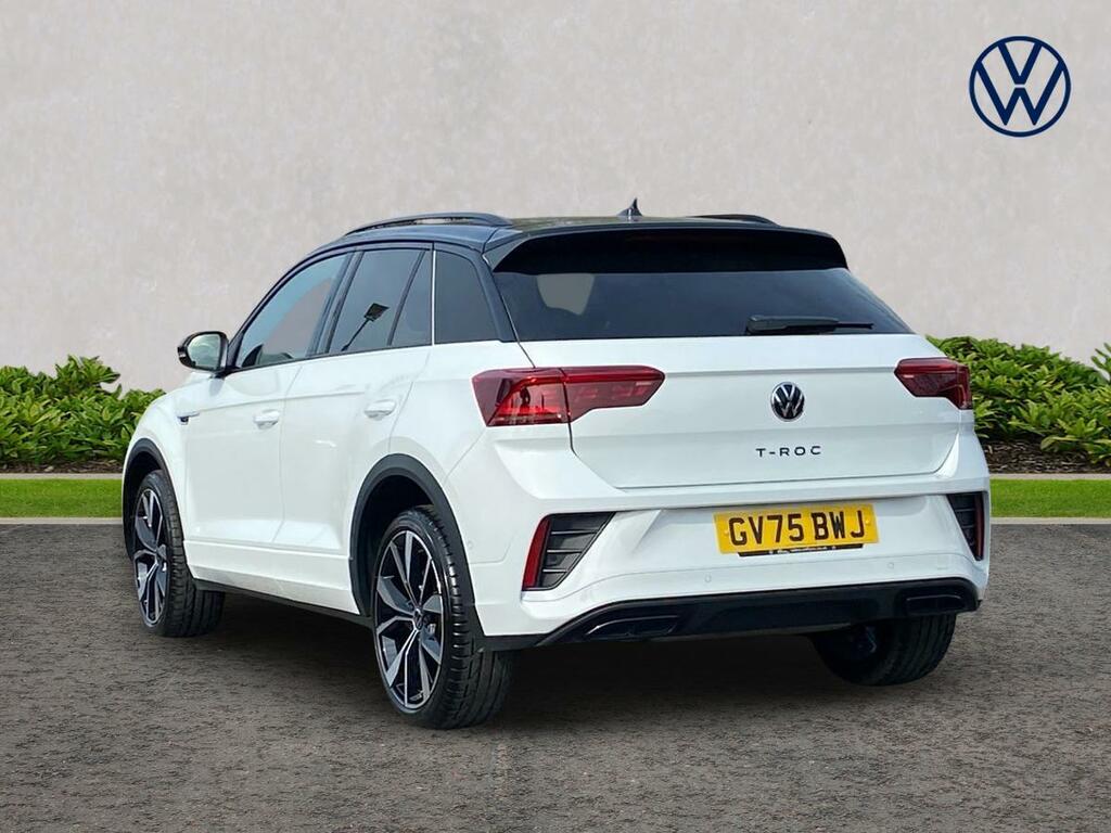 Volkswagen T-Roc 1.5 Tsi Black Edition Plus Dsg GV75BWJ White #2