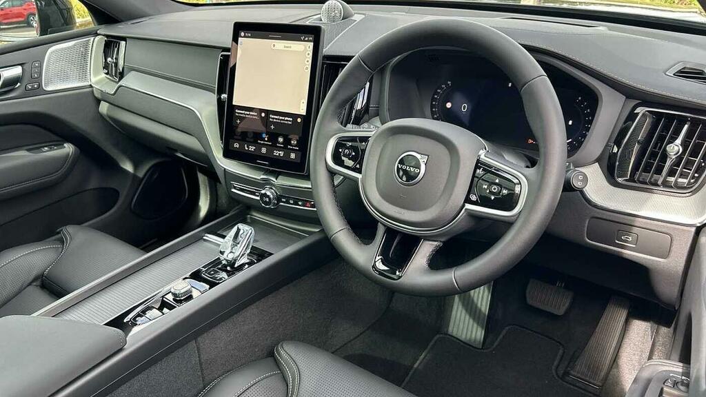 Volvo XC60 Black Edition Ultra B5 Awd Mild Hybrid Cha GU75NYK Blue #4
