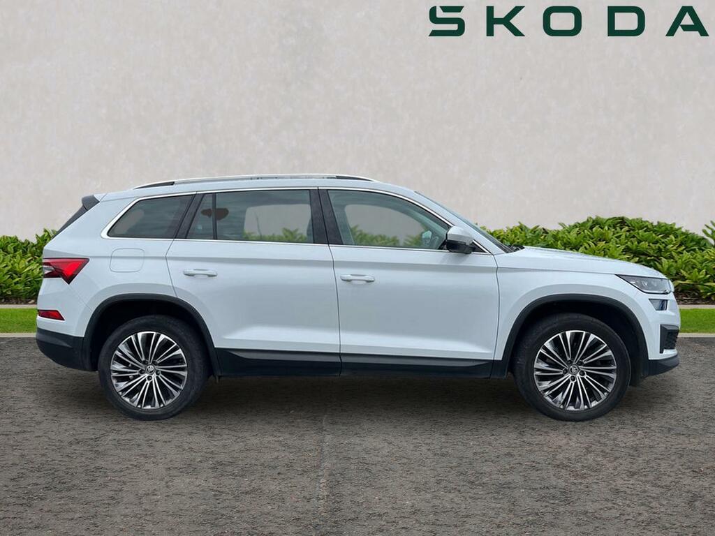Skoda Kodiaq 2.0 Tdi Se L Executive 4X4 Dsg 7 Seat GF72XGJ White #5