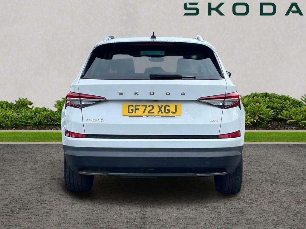 Skoda Kodiaq 2.0 Tdi Se L Executive 4X4 Dsg 7 Seat GF72XGJ White #4