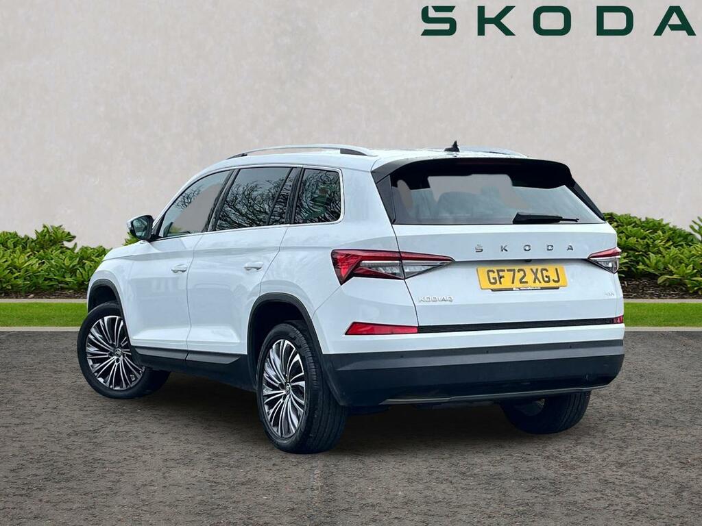 Skoda Kodiaq 2.0 Tdi Se L Executive 4X4 Dsg 7 Seat GF72XGJ White #2