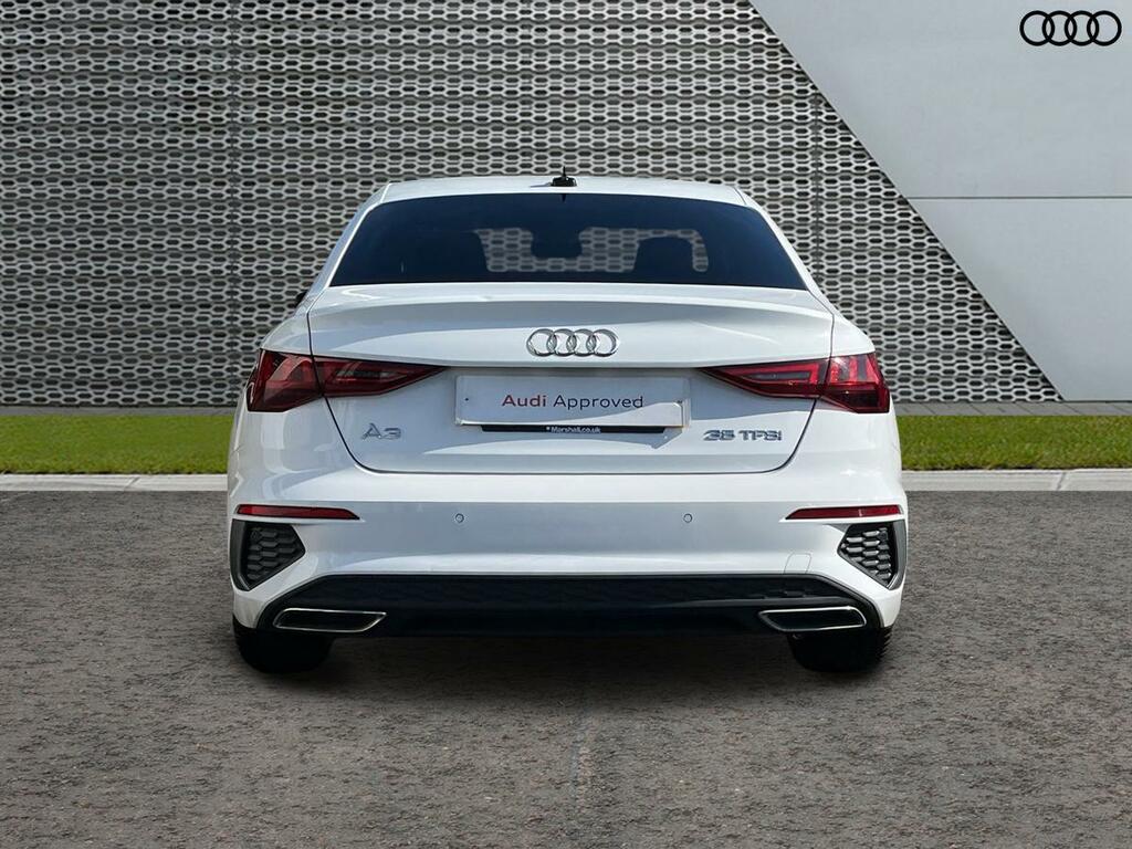 Audi A3 1.5 Tfsi 35 S Line Euro 6 Ss White #4