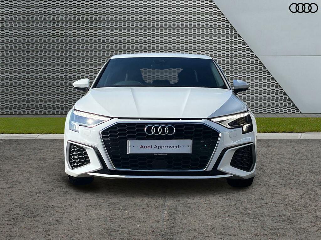 Audi A3 1.5 Tfsi 35 S Line Euro 6 Ss White #3