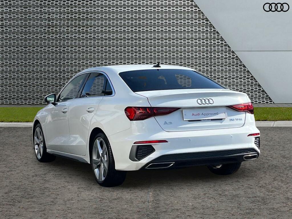 Audi A3 1.5 Tfsi 35 S Line Euro 6 Ss White #2