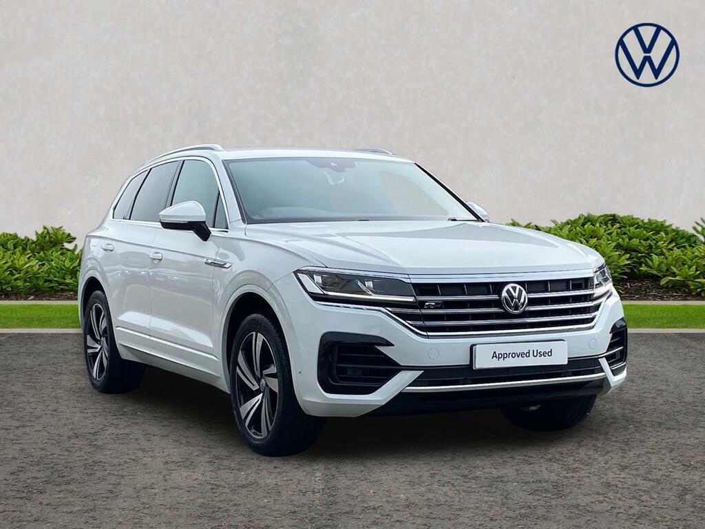 Volkswagen Touareg 3.0 V6 Tsi 4Motion R-line Tech Tip White