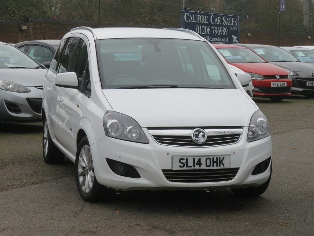 Vauxhall Zafira Design White