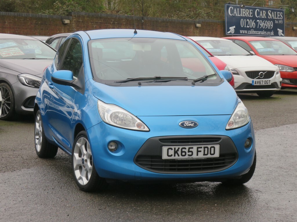 Ford KA Zetec Blue