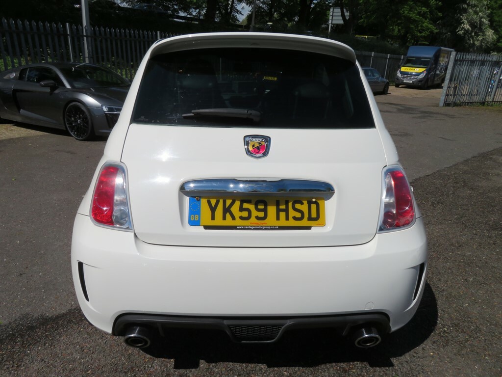 Abarth 500 Abarth YK59HSD White #5