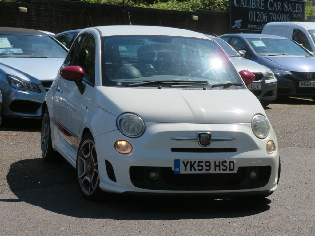 Abarth 500 Abarth White
