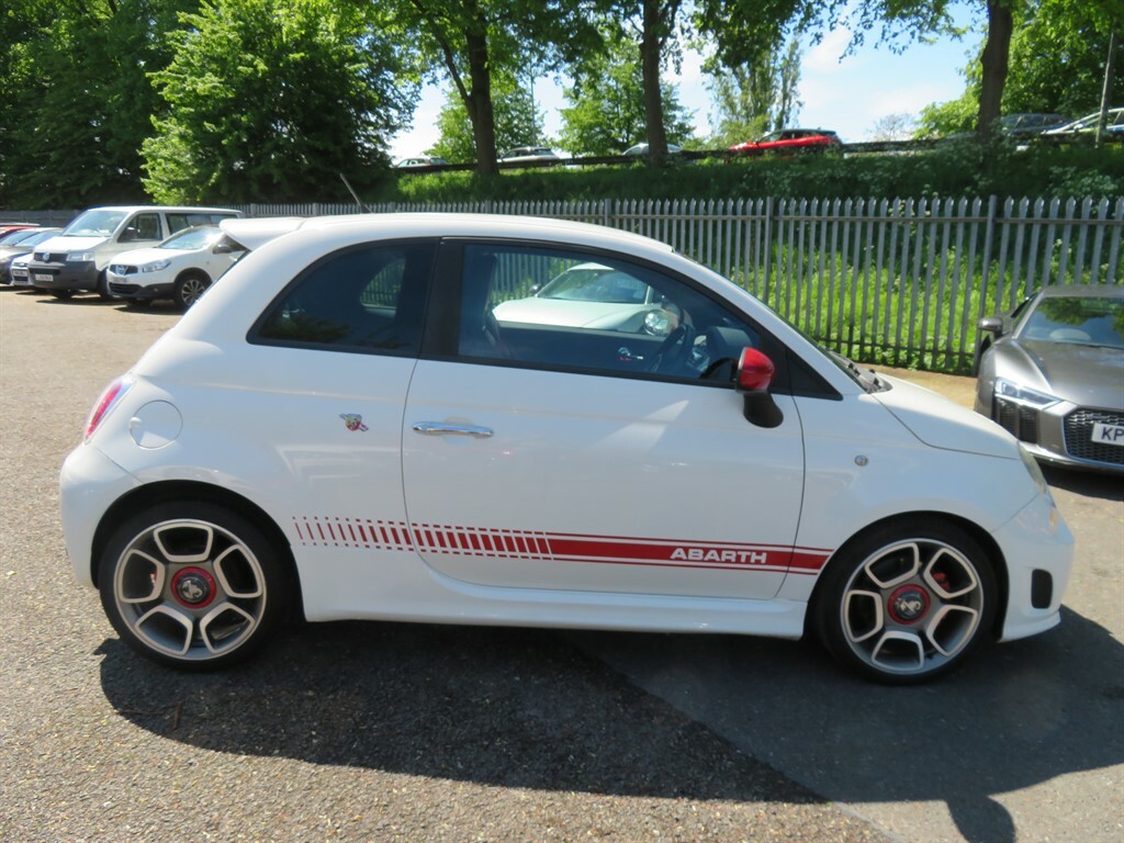 Abarth 500 Abarth YK59HSD White #3