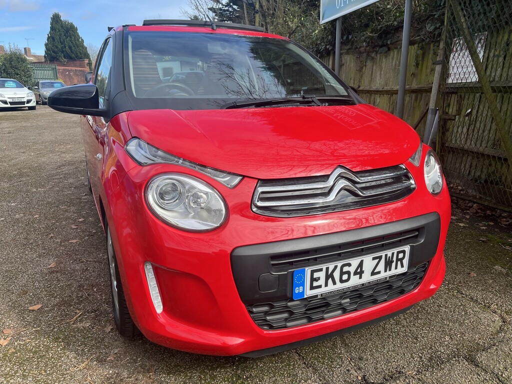 Citroen C1 Hatchback 1.0 Vti Feel 201464 Red #3