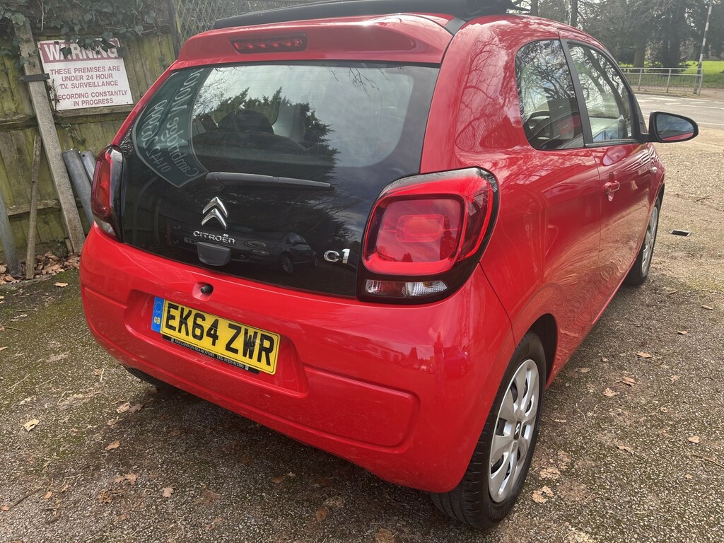 Citroen C1 Hatchback 1.0 Vti Feel 201464 Red #6