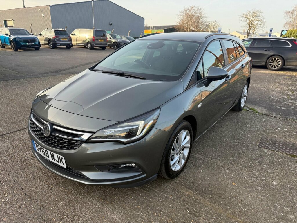 Vauxhall Astra 1.6 Cdti Ecotec Blueinjection Tech Line Nav Sports DV68WJK Grey #4