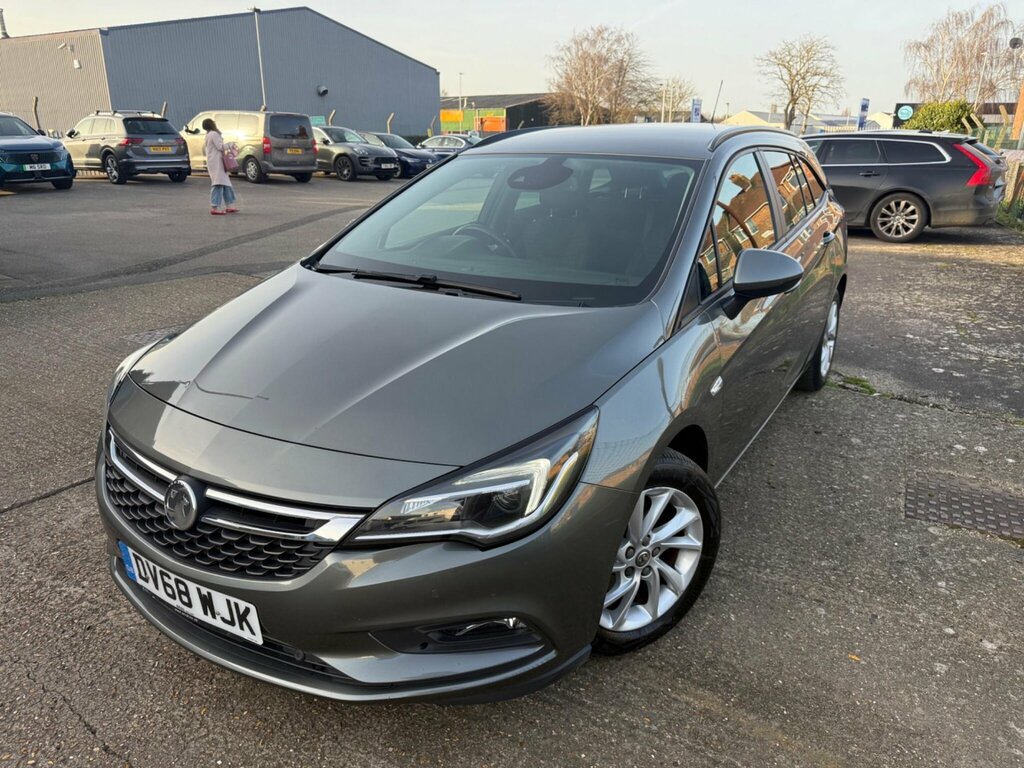 Vauxhall Astra 1.6 Cdti Ecotec Blueinjection Tech Line Nav Sports DV68WJK Grey #2