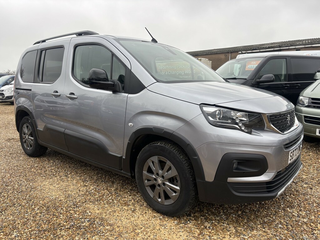 Peugeot Rifter Wheelchair Accessible Vehicle Wav Wheelchair Acces Grey