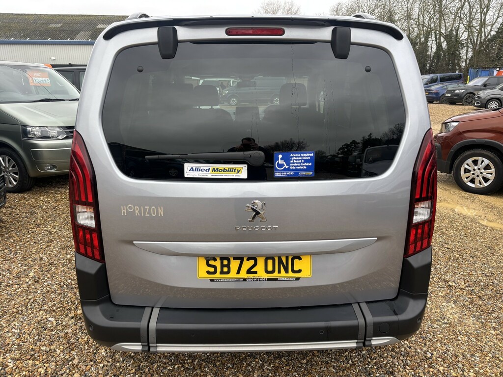 Peugeot Rifter Wheelchair Accessible Vehicle Wav Wheelchair Acces Grey #4