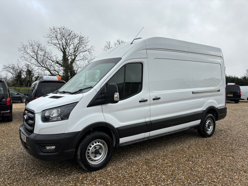 Ford Transit Custom Panel Van 2.0 Transit Leader Van 350 L3h3 2.0L For LG72SZK White #5