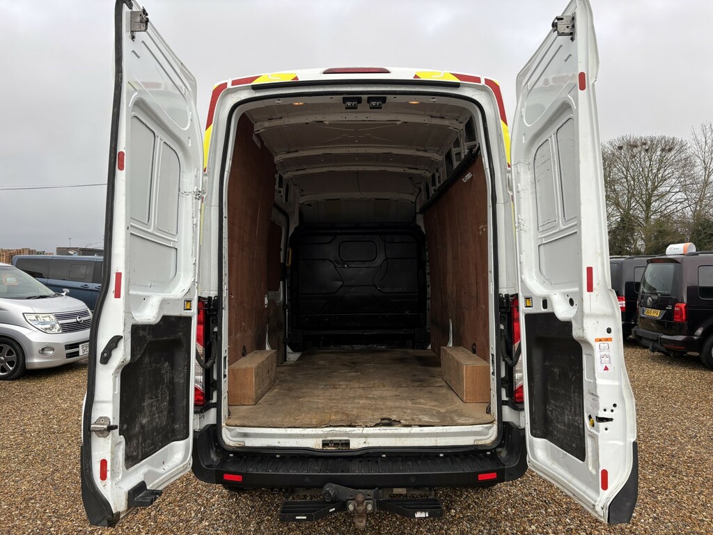 Ford Transit Custom Panel Van 2.0 Transit Leader Van 350 L3h3 2.0L For LG72SZK White #6