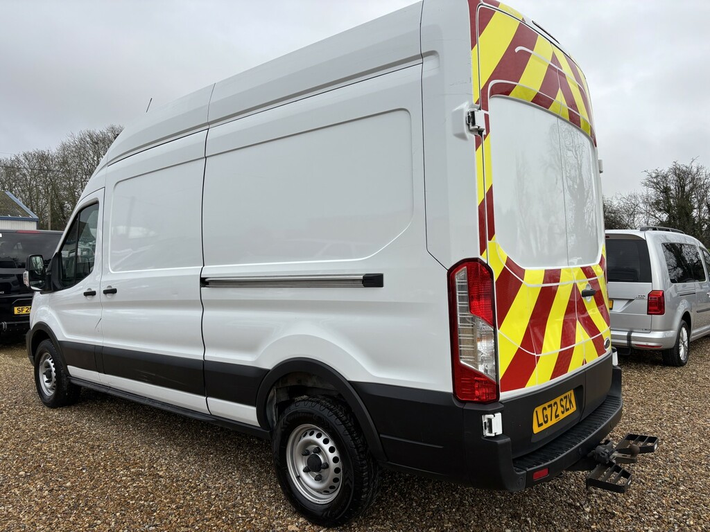 Ford Transit Custom Panel Van 2.0 Transit Leader Van 350 L3h3 2.0L For LG72SZK White #4