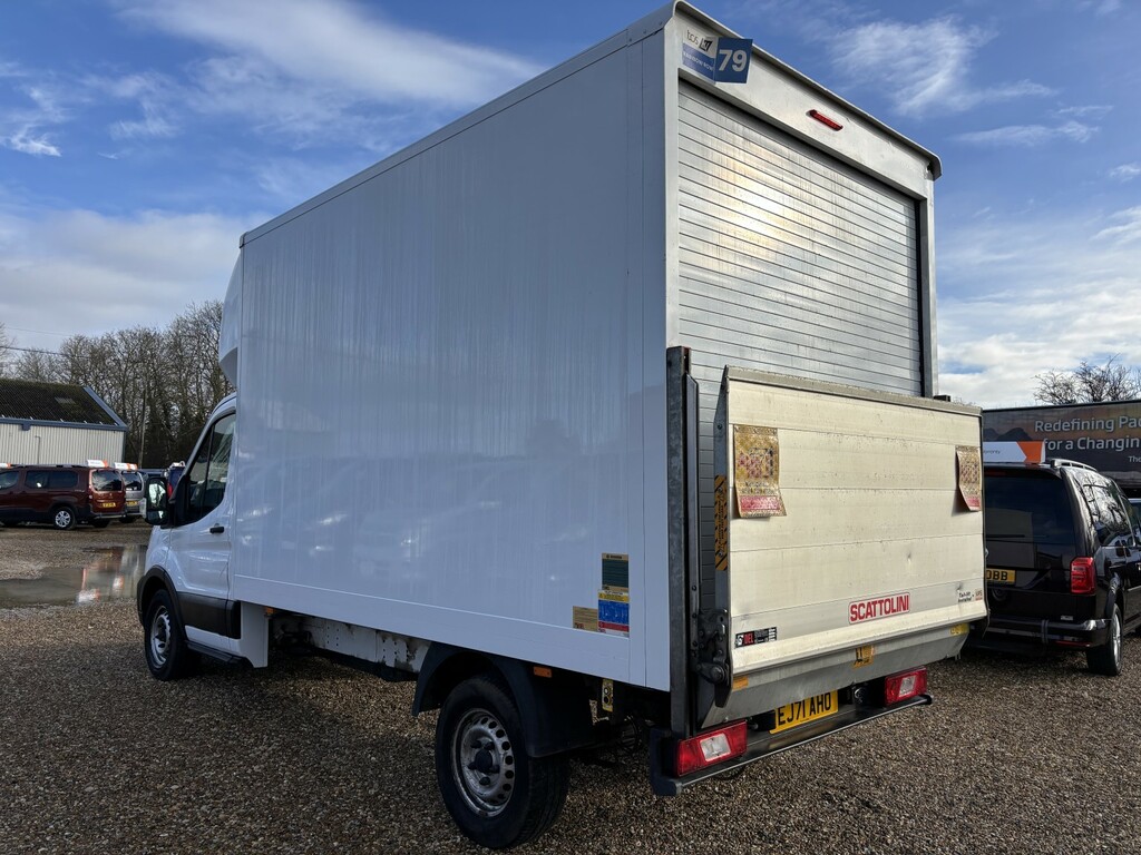 Ford Transit Custom Luton 2.0 Transit Leader Luton Van 350 L3 2.0L Eco EJ71AHO White #4
