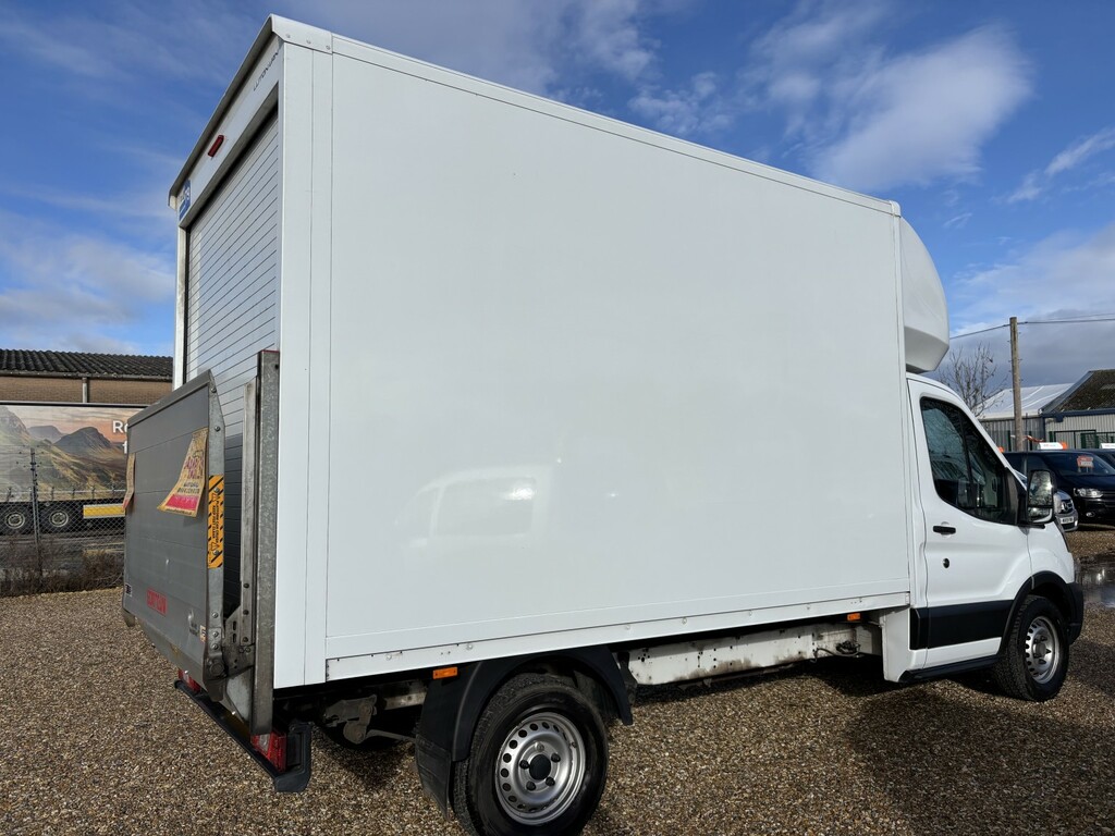 Ford Transit Custom Luton 2.0 Transit Leader Luton Van 350 L3 2.0L Eco EJ71AHO White #3