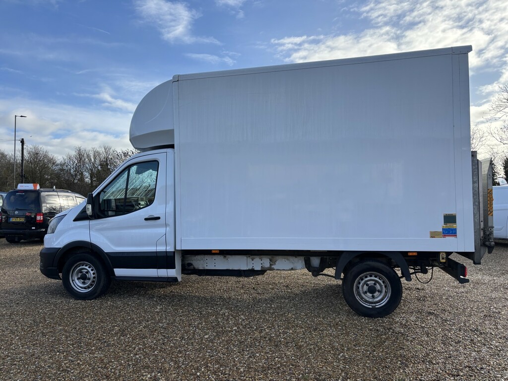 Ford Transit Custom Luton 2.0 Transit Leader Luton Van 350 L3 2.0L Eco EJ71AHO White #5