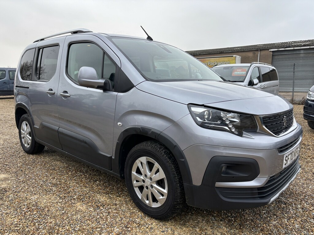Peugeot Rifter Wheelchair Accessible Vehicle Wheelchair Accessibl Grey