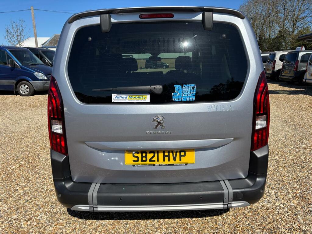 Peugeot Rifter Wheelchair Accessible Vehicle Wheelchair Accessibl SB21HVP Grey #4
