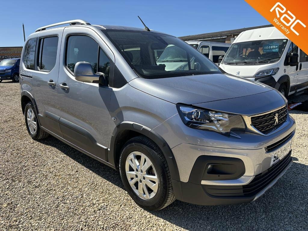 Peugeot Rifter Wheelchair Accessible Vehicle Wheelchair Accessibl Grey