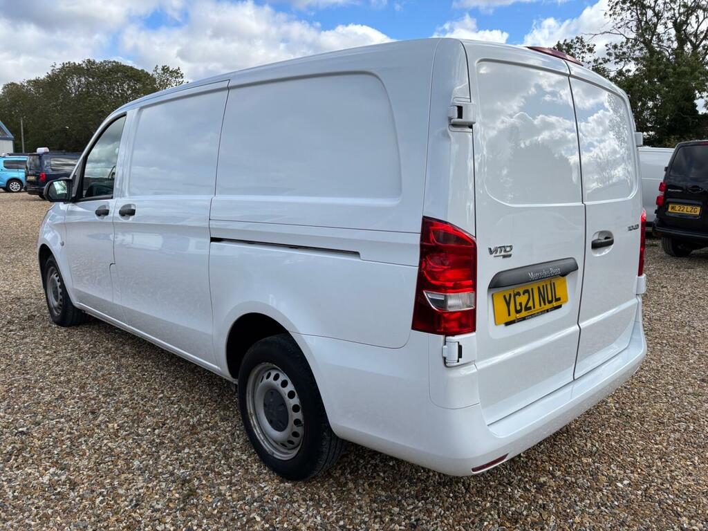 Mercedes-Benz Vito Panel Van 1.7 110 Cdi Progressive 202121 YG21NUL White #5