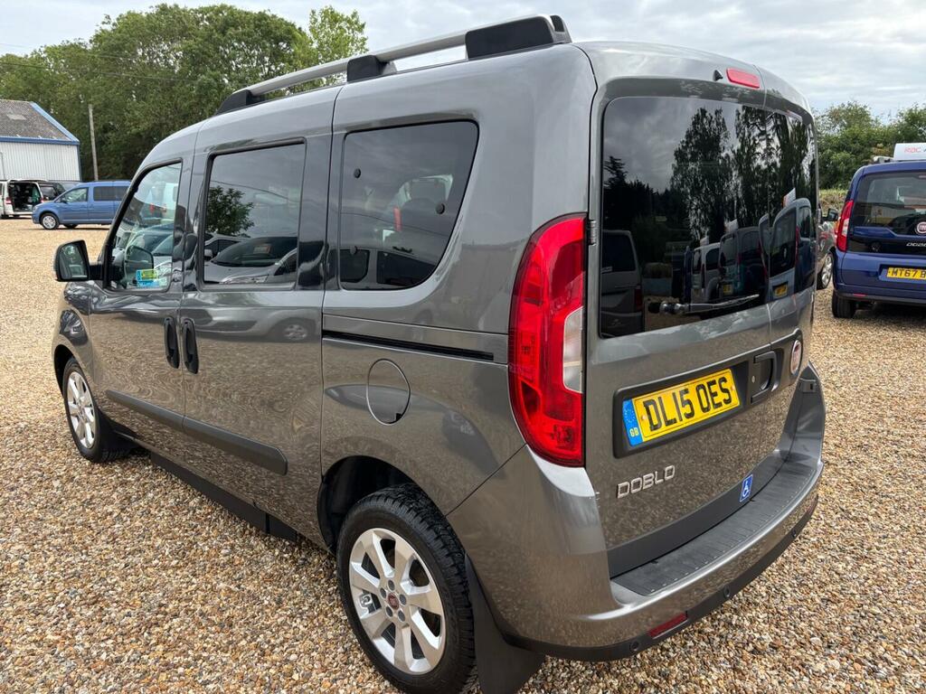Fiat Doblo Wheelchair Accessible Vehicle Passenger Up Front W Grey #5