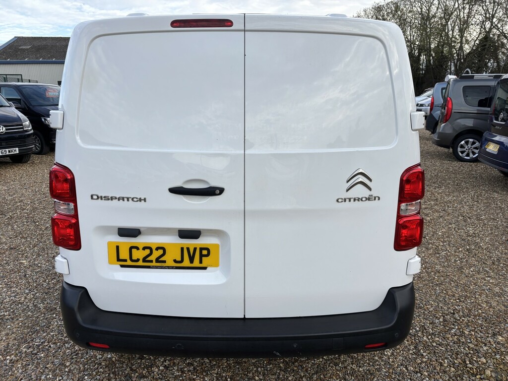 Citroen Dispatch Panel Van 1.5 Bluehdi 1000 Enterprise Pro M 2022 LC22JVP White #4