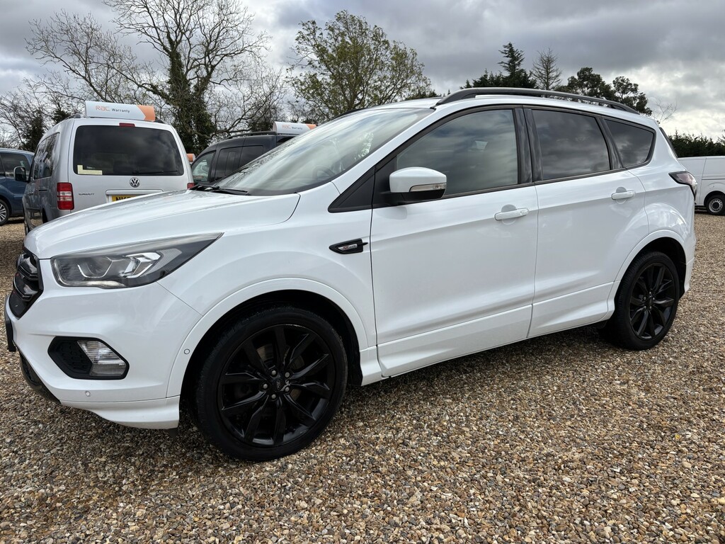 Ford Kuga Suv 2.0 Tdci St-line X 201867 WO67LJE White #6