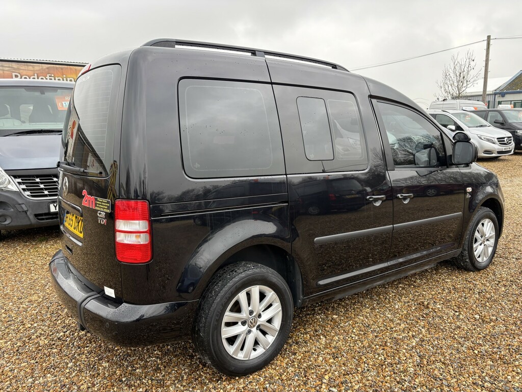 Volkswagen Caddy Life Wheelchair Accessible Vehicle Drive From Wheelchai DT65DKD Black #3