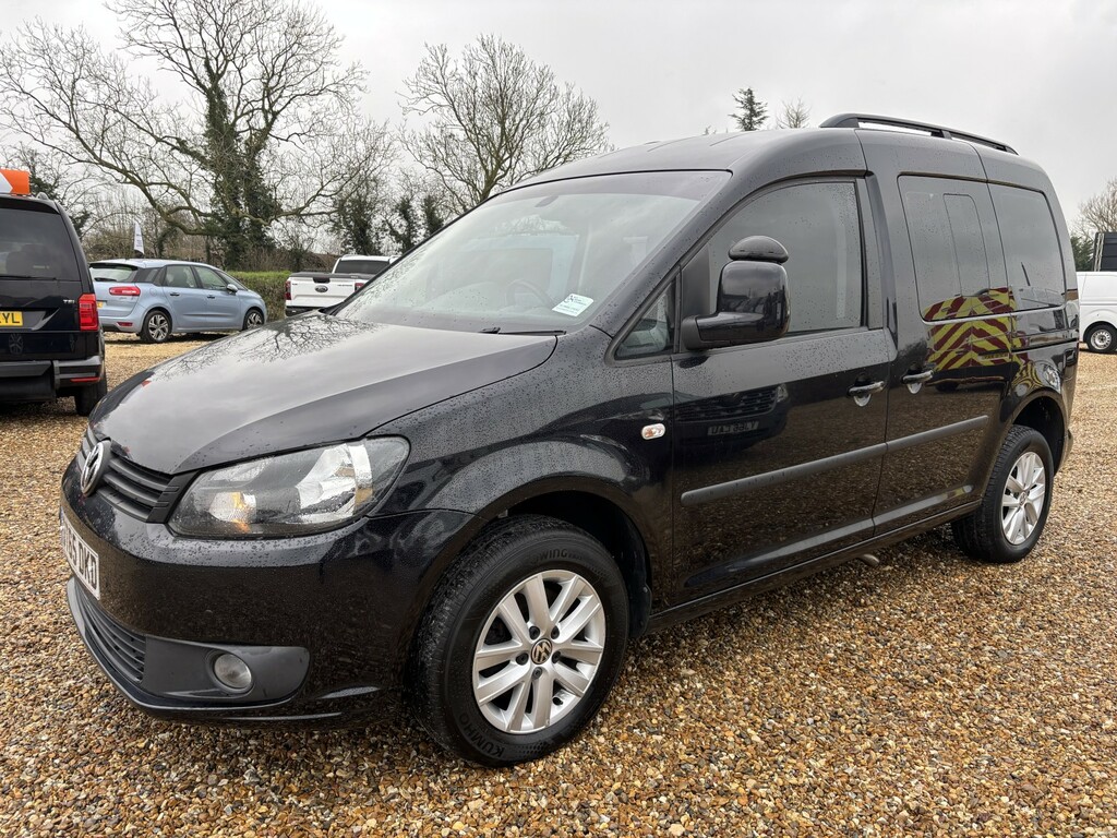 Volkswagen Caddy Life Wheelchair Accessible Vehicle Drive From Wheelchai DT65DKD Black #4