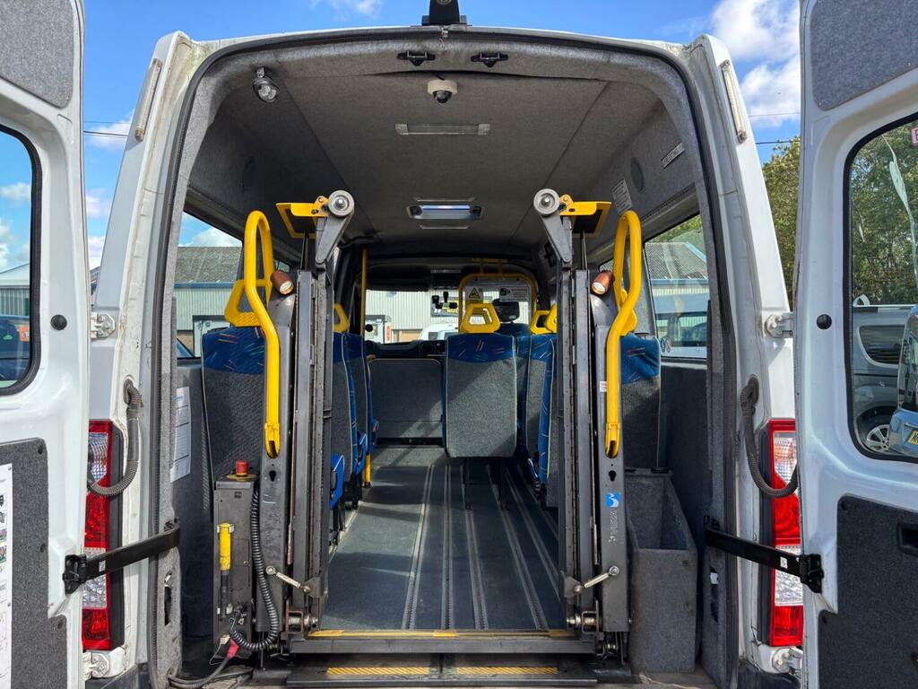 Vauxhall Movano Minibus Wheelchair Accessible Vehicle Bus Camper C MM66EAA White #5