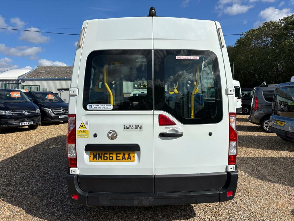 Vauxhall Movano Minibus Wheelchair Accessible Vehicle Bus Camper C MM66EAA White #3