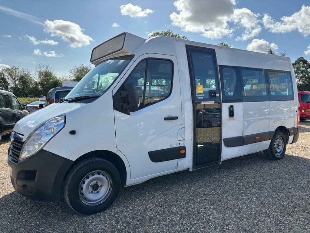 Vauxhall Movano Minibus Wheelchair Accessible Vehicle Bus Camper C MM66EAA White #4