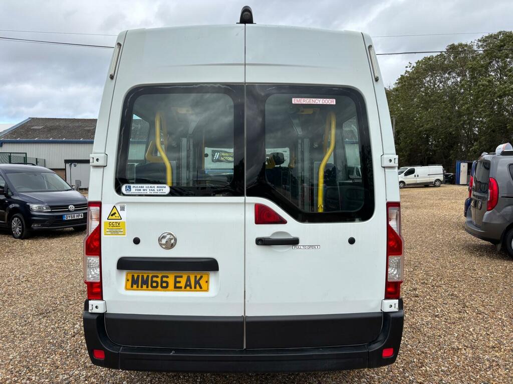 Vauxhall Movano Minibus Wheelchair Accessible Vehicle Bus Camper C MM66EAK White #4