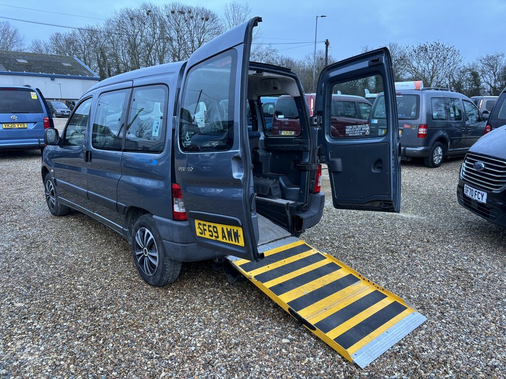 Peugeot Partner Mpv 1.4 Wav Wheelchair Accessible Vehicle Combi 2 Grey #6