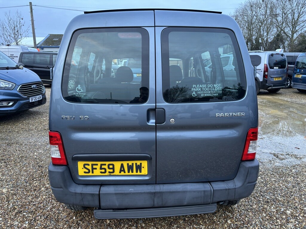 Peugeot Partner Mpv 1.4 Wav Wheelchair Accessible Vehicle Combi 2 Grey #3