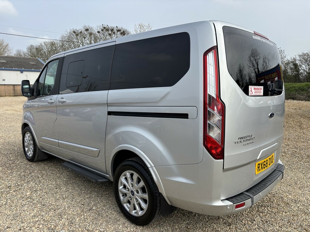 Ford Tourneo Custom Wheelchair Accessible Vehicle Wav Wheelchair Acces Silver #3