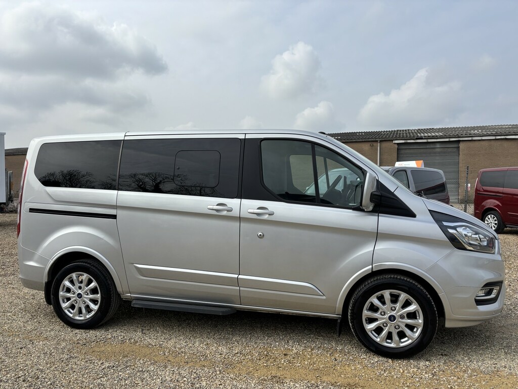 Ford Tourneo Custom Wheelchair Accessible Vehicle Wav Wheelchair Acces Silver #2