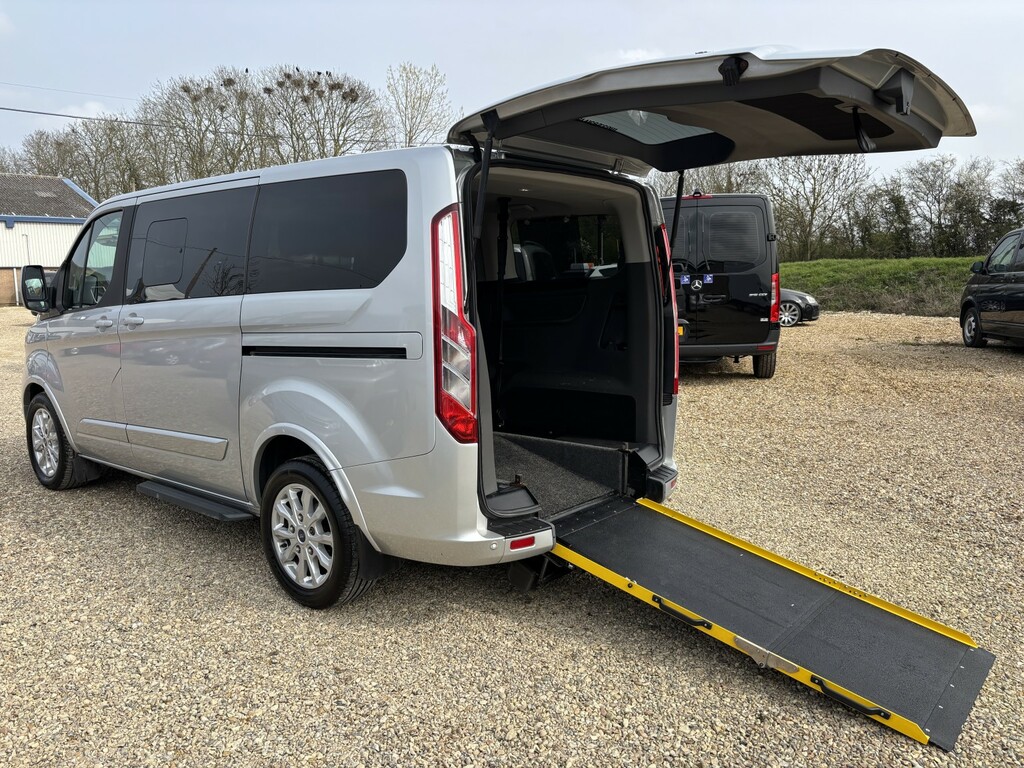 Ford Tourneo Custom Wheelchair Accessible Vehicle Wav Wheelchair Acces Silver #5