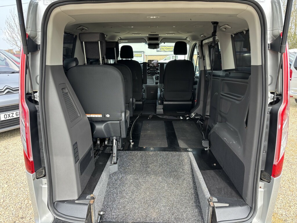 Ford Tourneo Custom Wheelchair Accessible Vehicle Wav Wheelchair Acces Silver #6