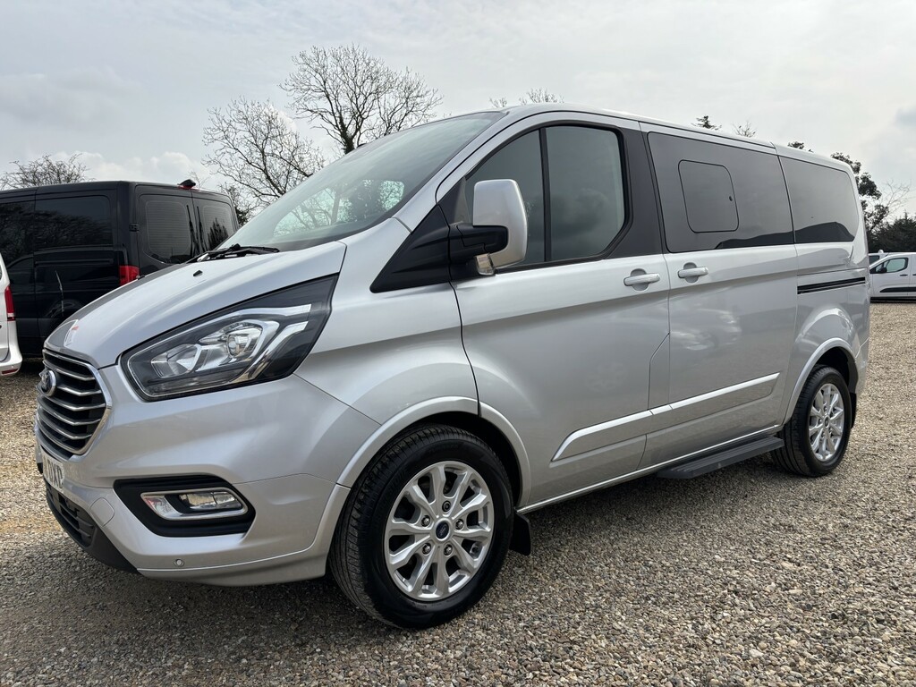 Ford Tourneo Custom Wheelchair Accessible Vehicle Wav Wheelchair Acces Silver #4