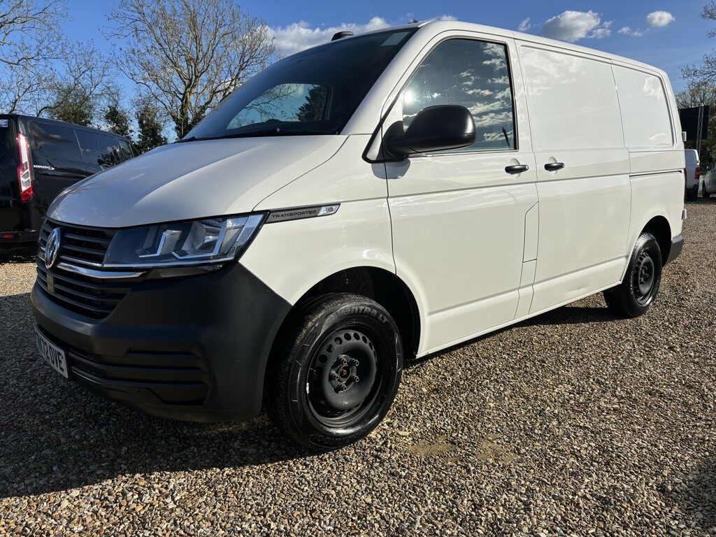 Volkswagen Transporter Panel Van 2.0 Tdi T28 Startline 202272 RK72OVE White #3