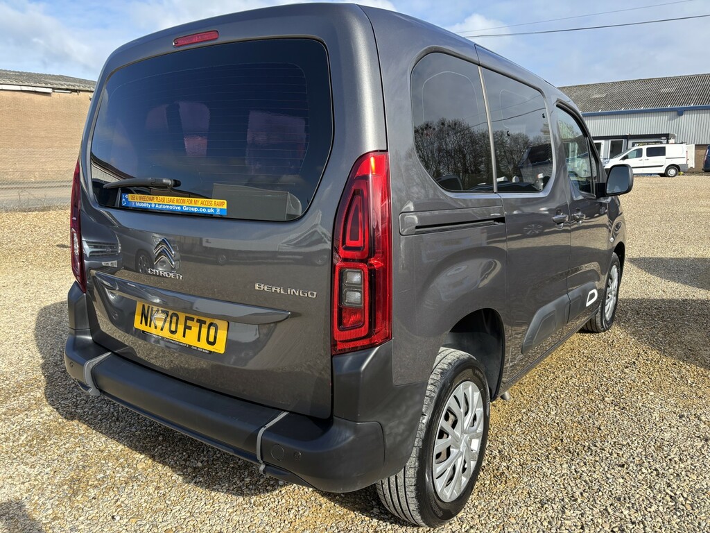 Citroen Berlingo Wheelchair Accessible Vehicle Wav Wheelc Grey #2