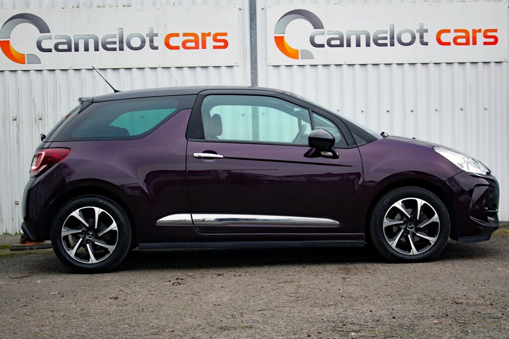 DS DS 3 Hatchback 1.6 Bluehdi Elegance 2016 LJ16BJB Purple #5