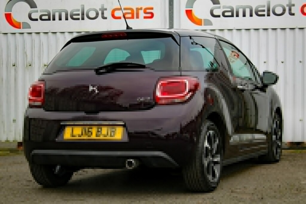 DS DS 3 Hatchback 1.6 Bluehdi Elegance 2016 LJ16BJB Purple #6